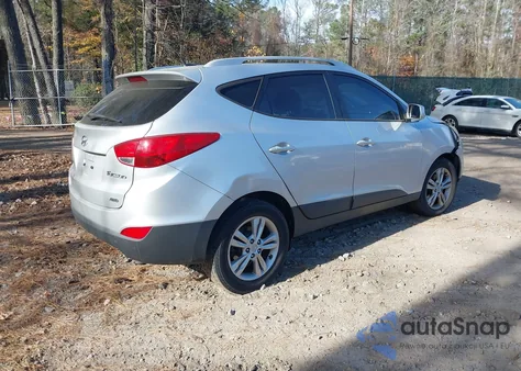 2010 Hyundai Tucson Gls from USA, damaged, VIN KM8JUCAC3AU021661